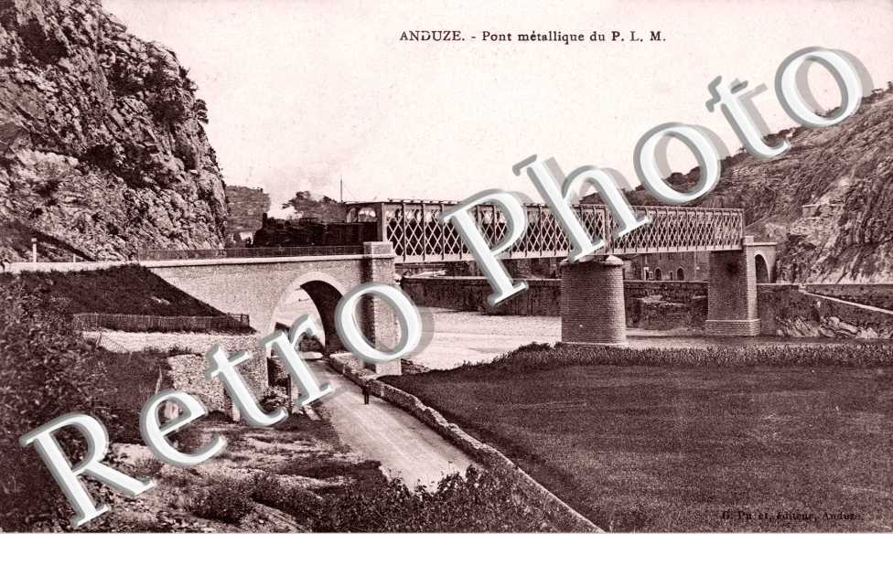 Pont metallique du P.L.M.