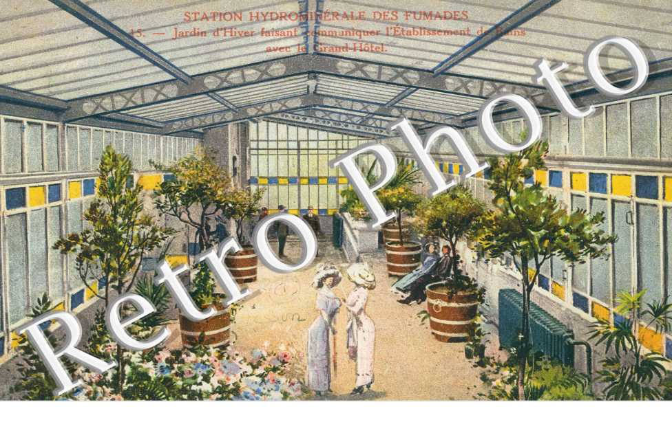 Station hydrominerale - Jardin d'hiver