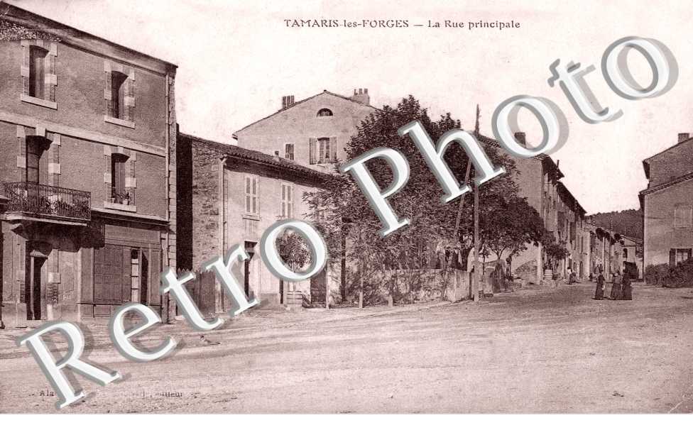Tamaris-les-Forges - rue principale 