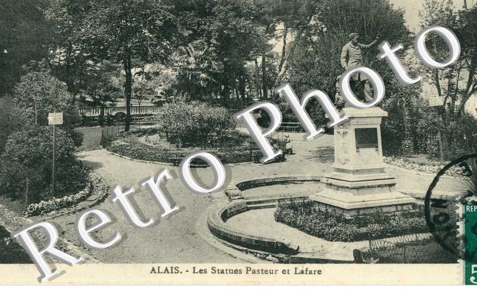 Statues Pasteur et Lafare 