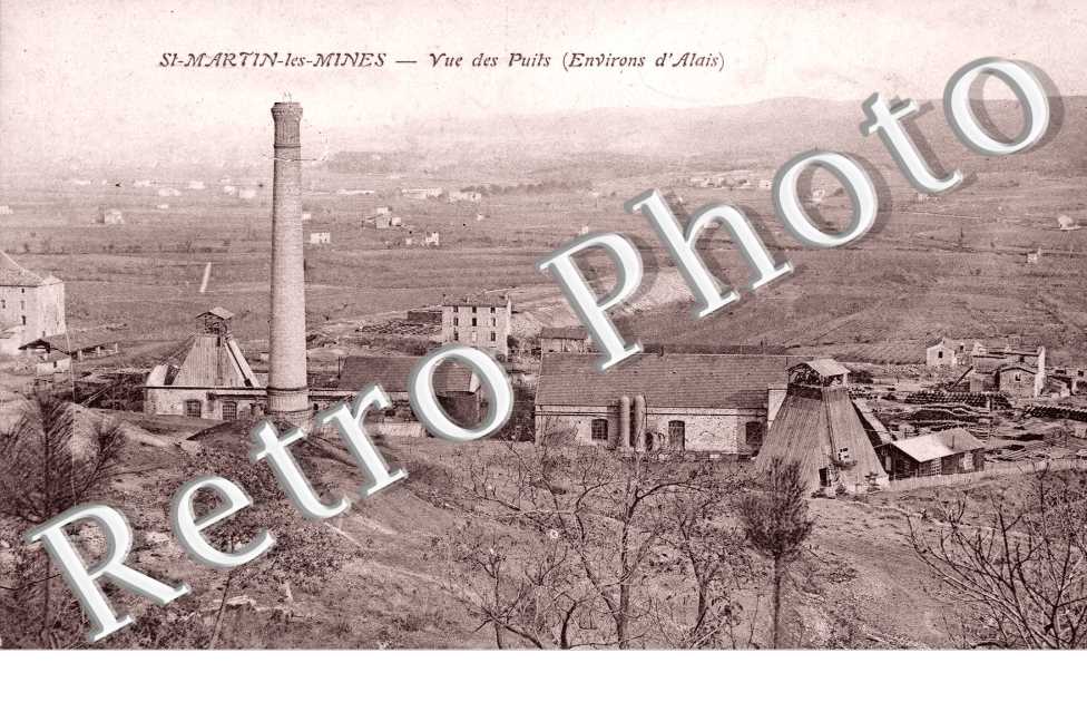 Saint-Martin-les-Mines - Vue des puits 