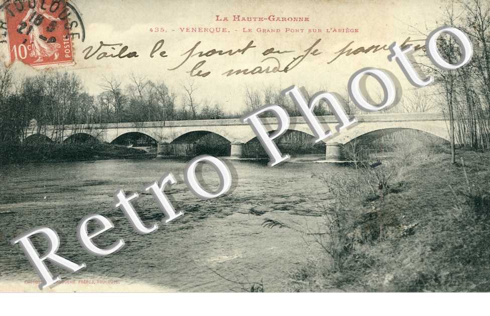 Grand pont sur l'Ariege