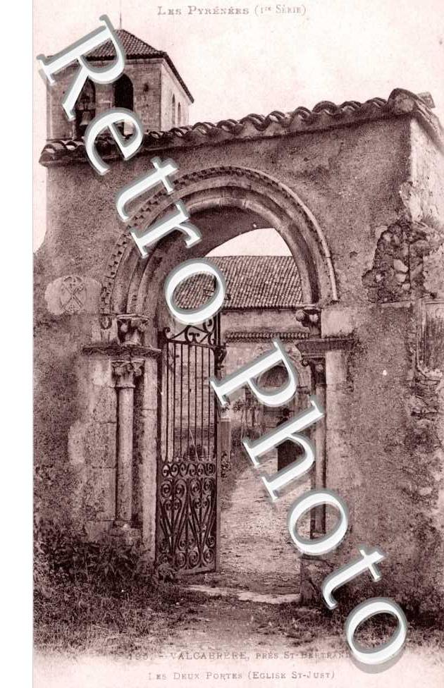 l'eglise st-Just  - les deux portes