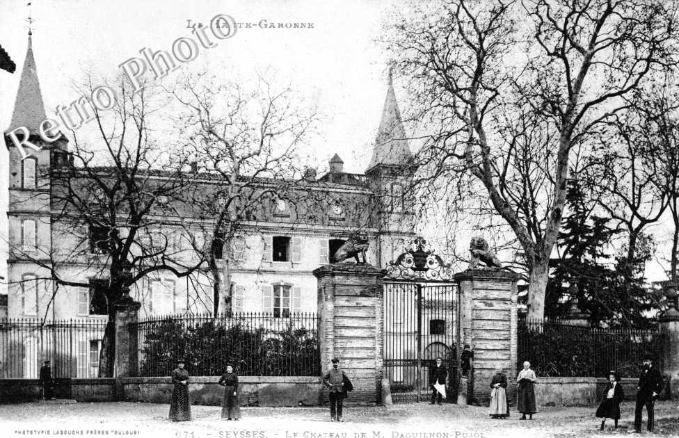 Le chateau de M. Daguilhon-Pujol