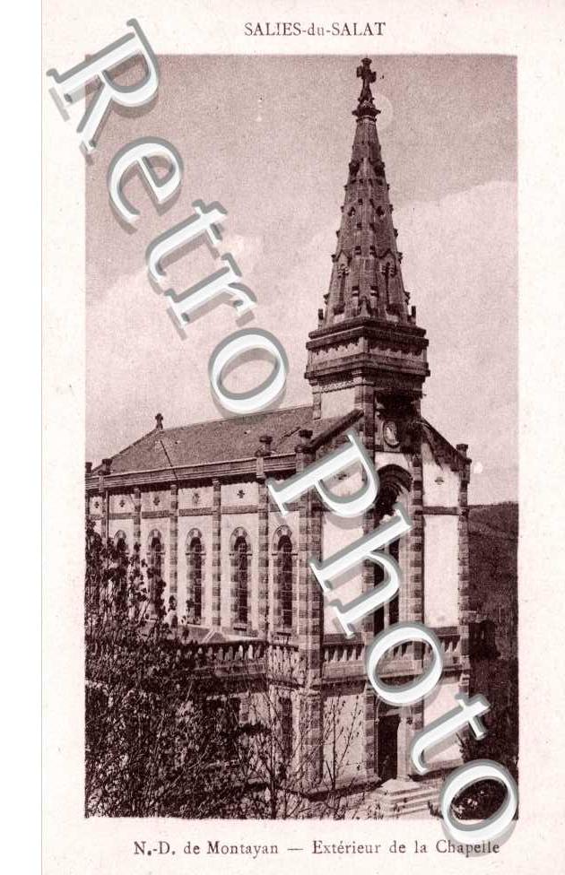Notre Dame de Montayan, Exterieur de la Chapelle