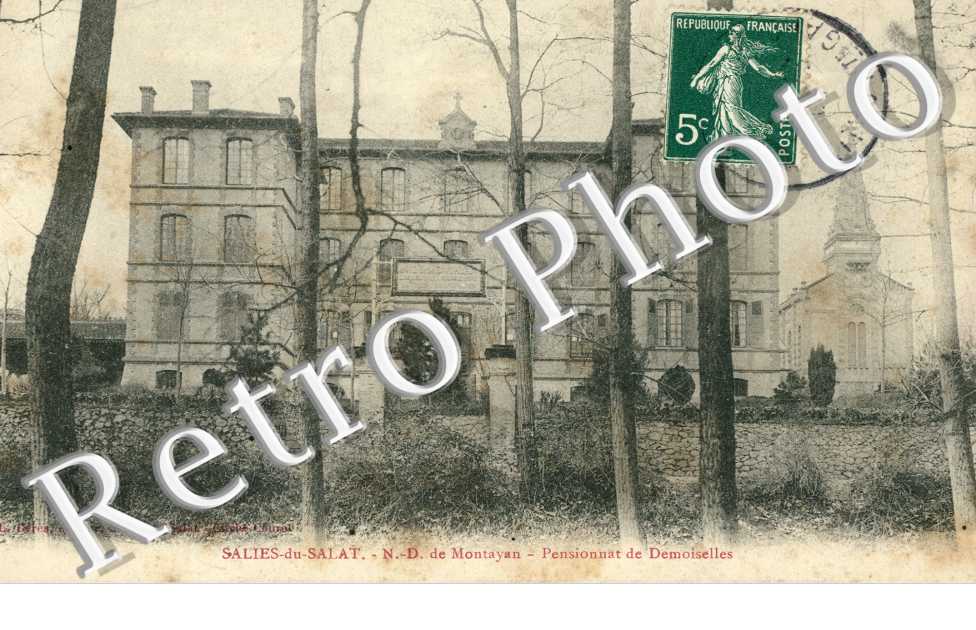 Notre Dame de Montayan - pensionnat de Demoiselle