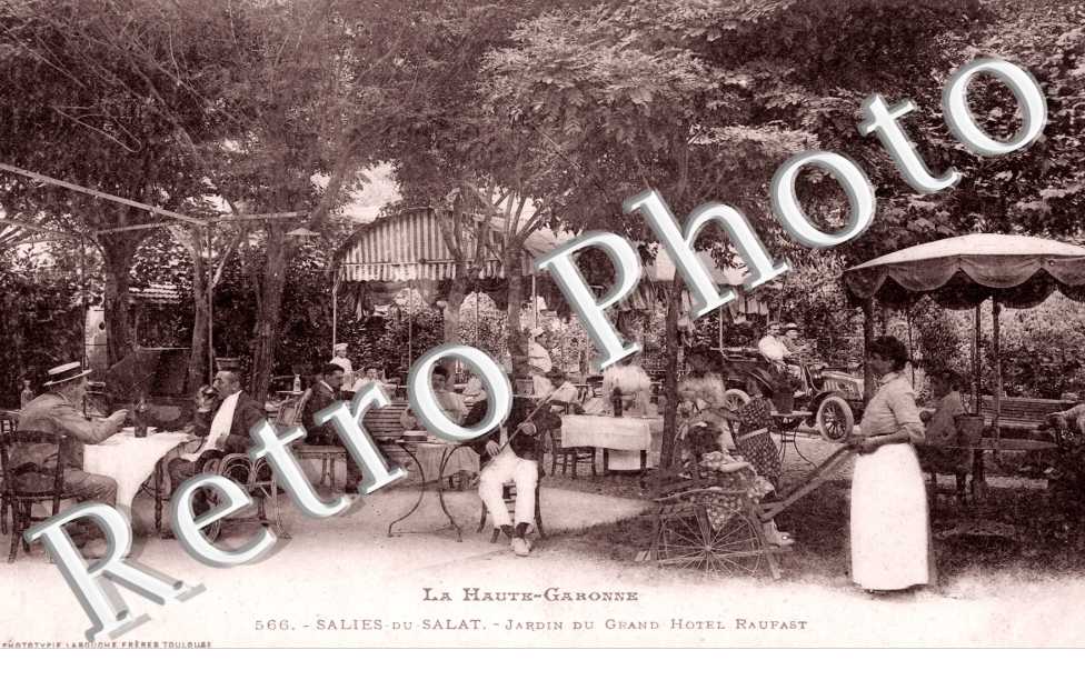 Jardin du Grand Hotel Raufast