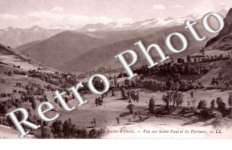 Vue sur St-paul et les pyrenees