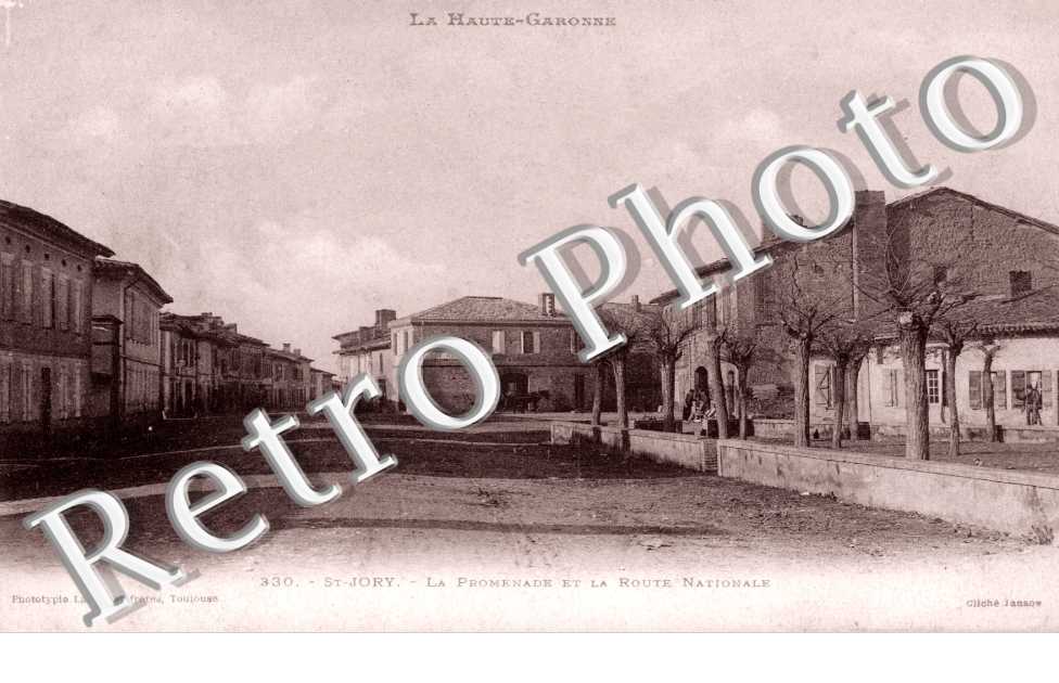 La Promenade et la route nationale