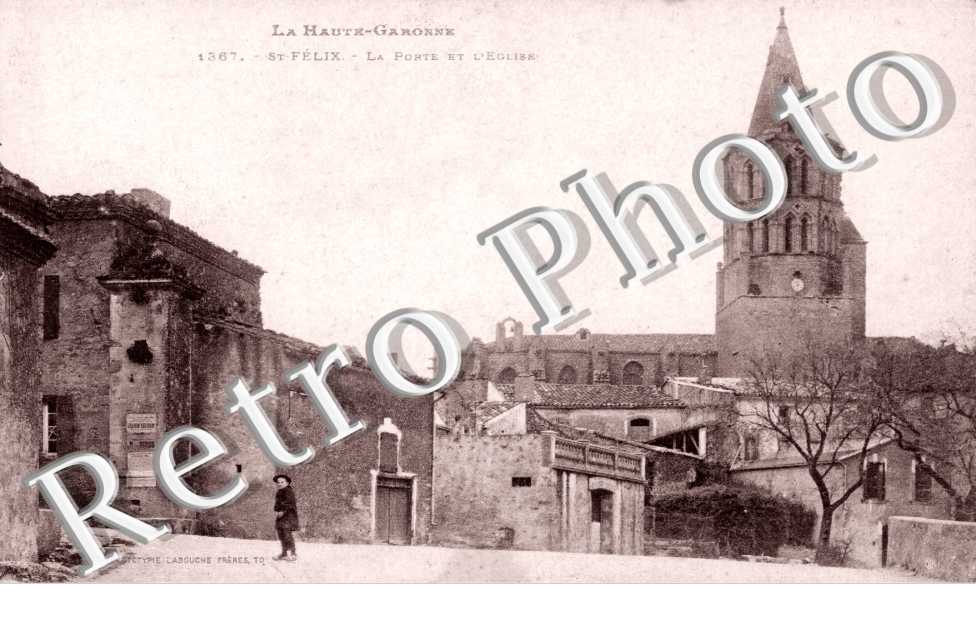 La poste et l'eglise