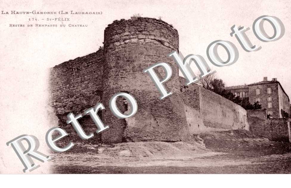 restes du remparts du chateau