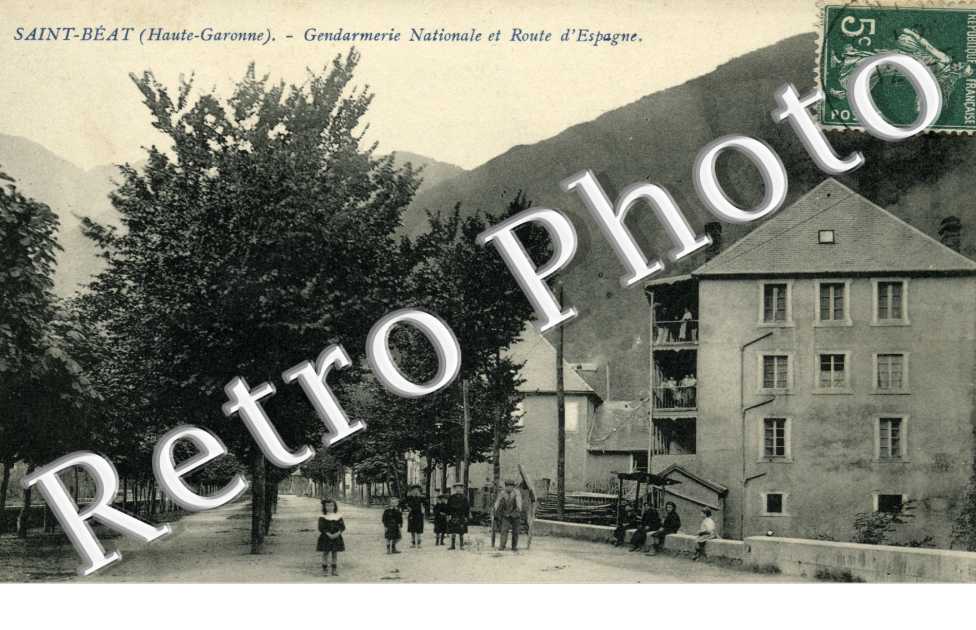 gendarmerie nationale et route d'Espagne