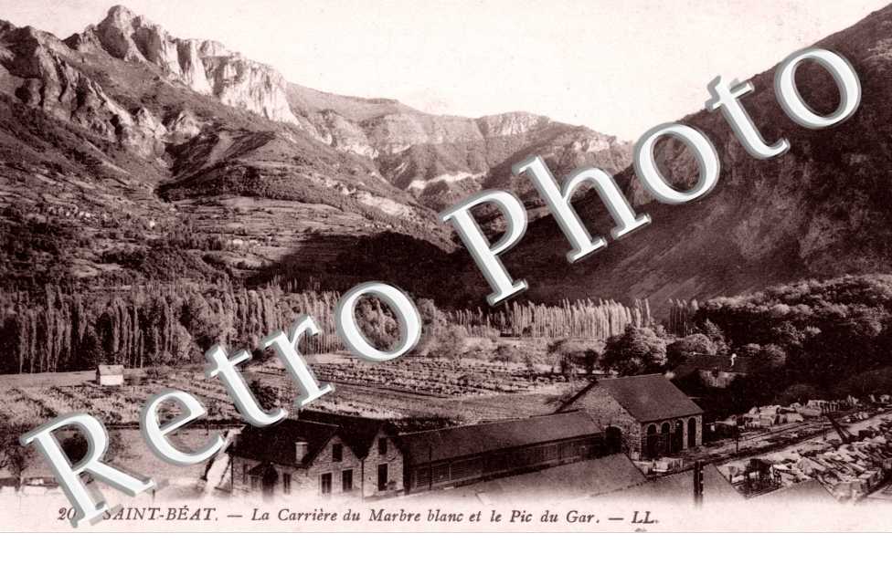 carriere du marbre Blanc et le pic du Gar