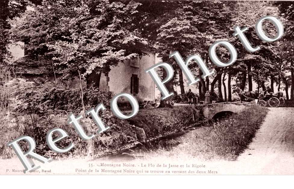 Montagne noire - Le Plo de la Jasse et la Rigole