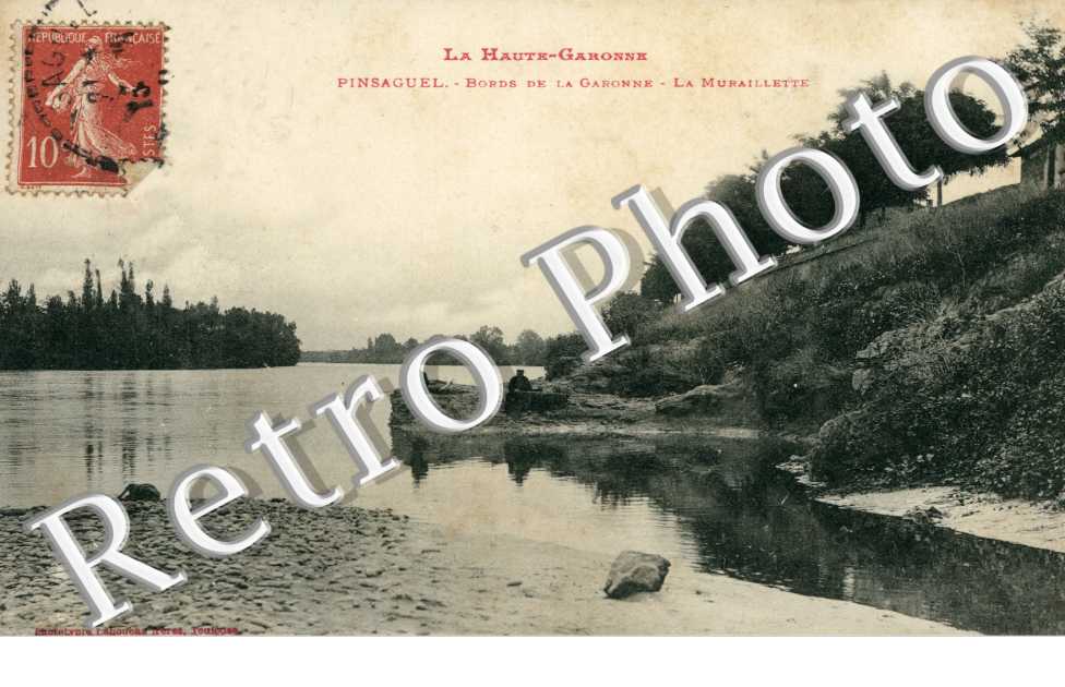 Bords de la garonne - La Muraillette