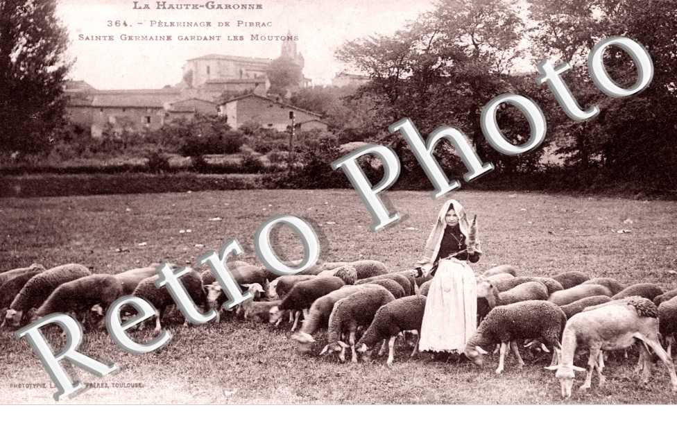 Sainte germaine gardant les moutons - Pelerinage