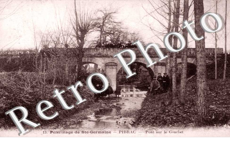 Pelerinage de Ste-germaine - pont sur le Courbet
