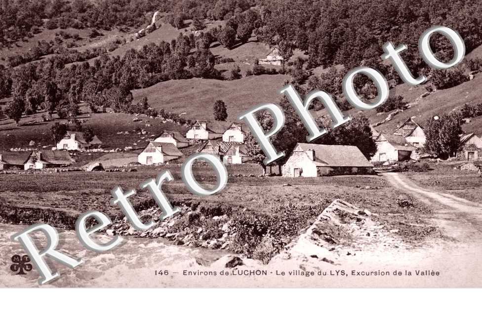 vue generale, le village du Lys