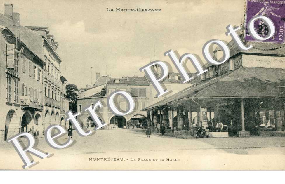 la place et la halle
