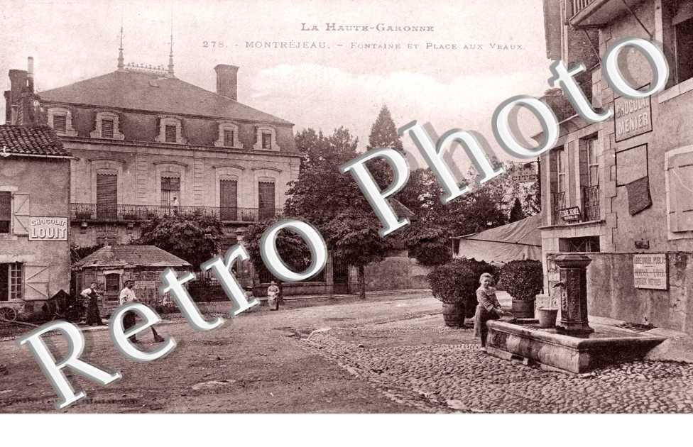 fontaine et place aux veaux
