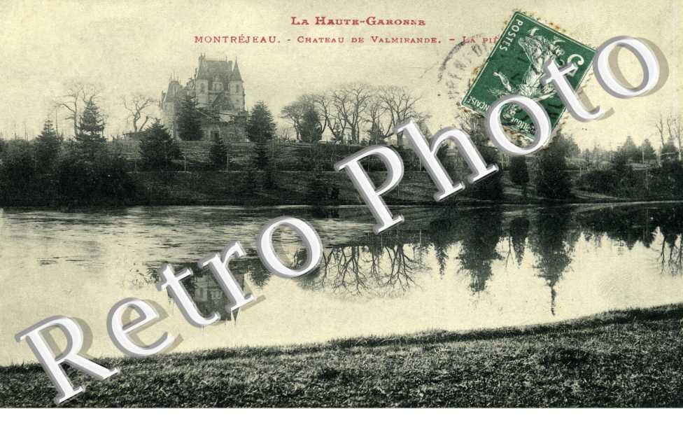 chateau de Valmirande, la piece d'eau