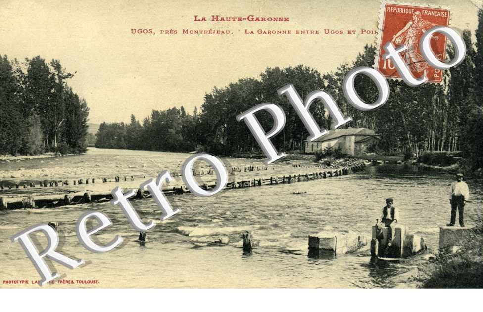 Ugos, la Garonne  / erreur de l'editeur, il s'agit de HUOS