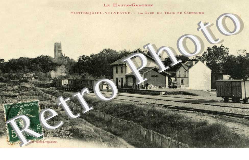 la gare du train de Carbonne