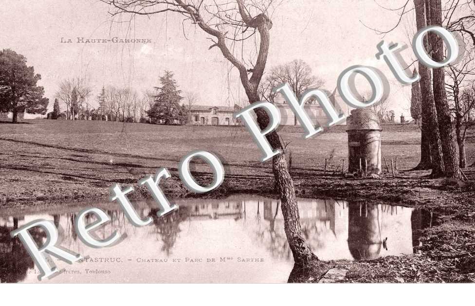 Chateau et Parc de Mme Sarthe