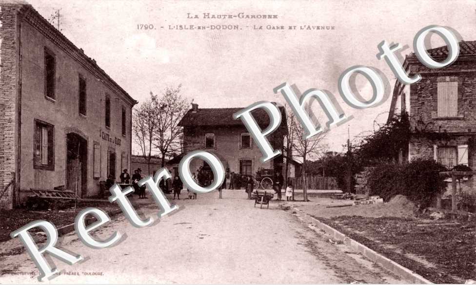 la gare et l'avenue