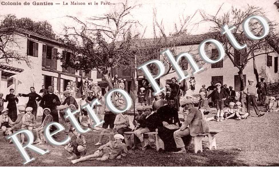 Colonie de Ganties, la Maison et le Parc