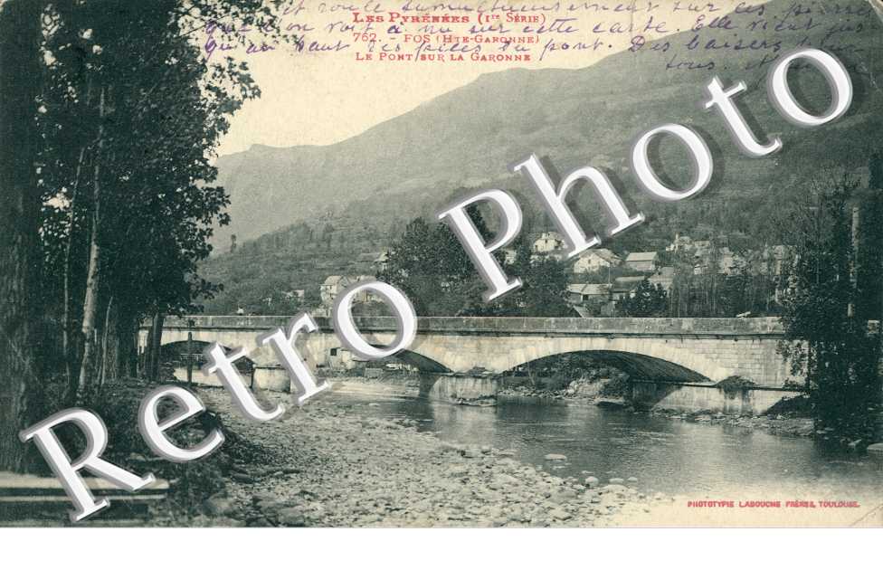 Le pont sur la Garonne