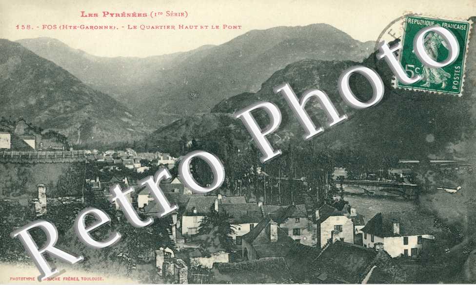 Le quartier  haut et le pont