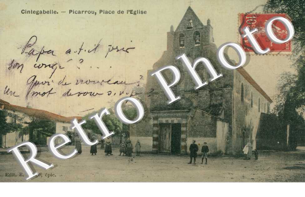 Picarrou - Place de l'eglise