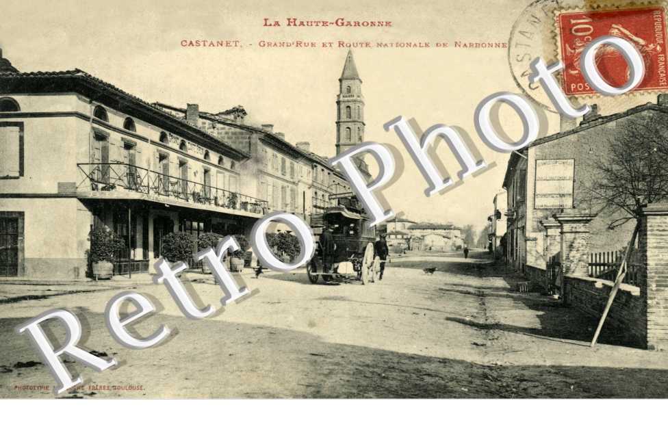 Grand'Rue et Route Nationale de Narbonne
