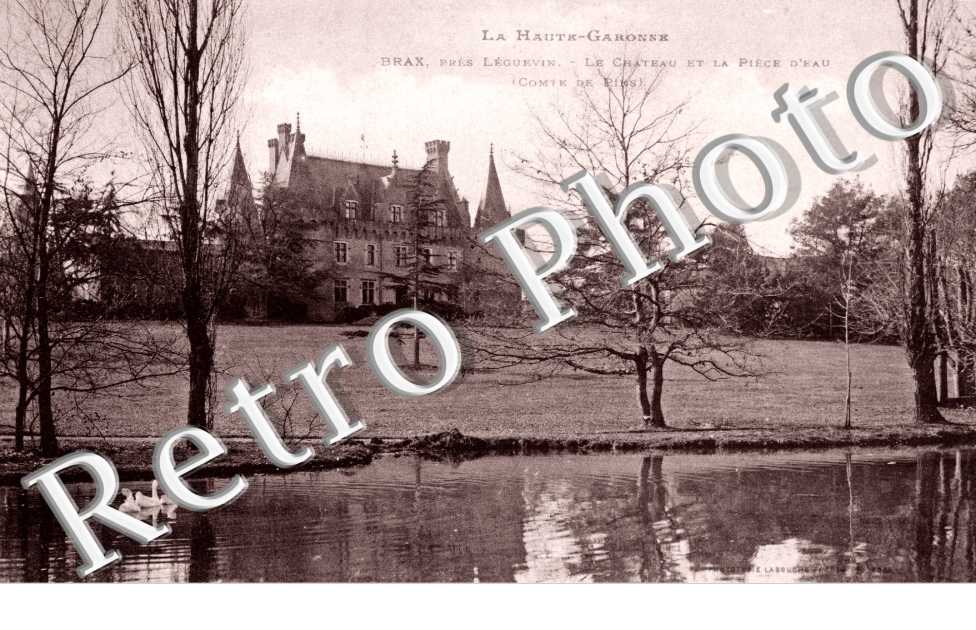 Le Chateau et la piece d'eau