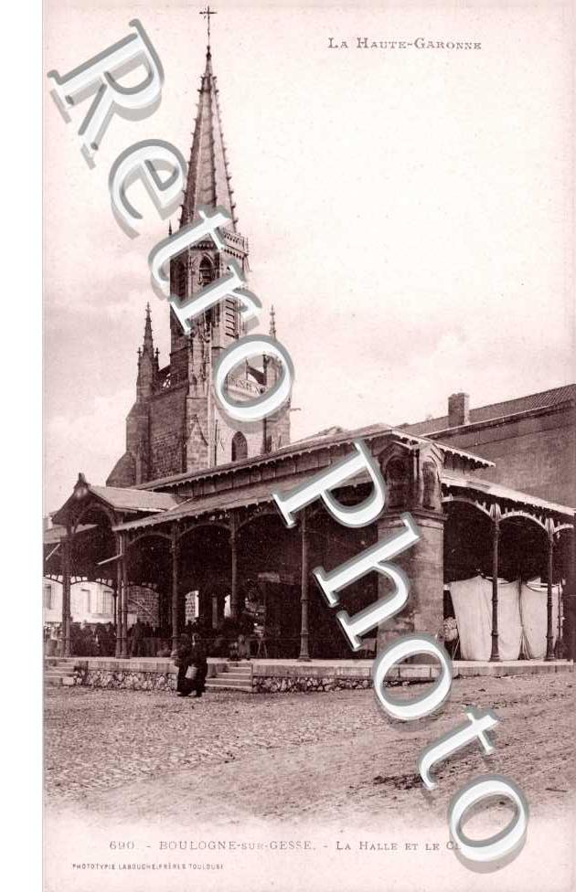 la halle et le clocher