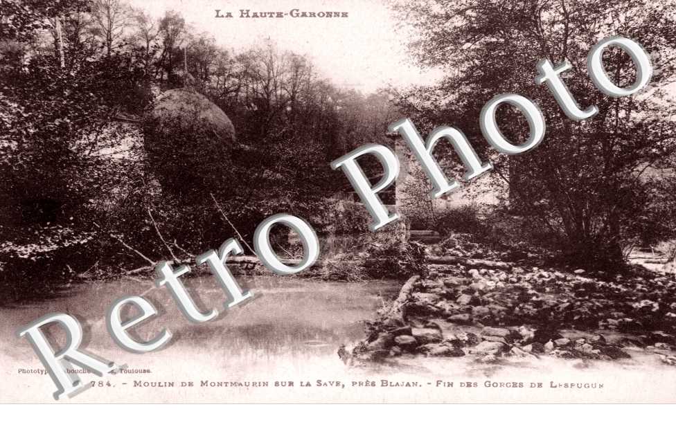 Moulin de Montmaurin sur la Save