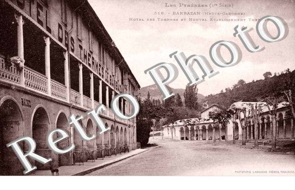 Hotel des thermes et nouvel etablissement thermal