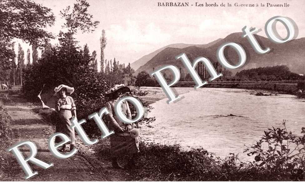 Les bords de la Garonne a la Passerelle