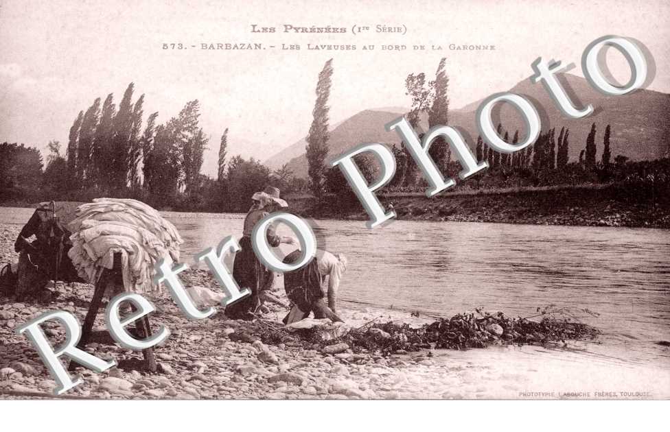 Les Laveuses au Bord de la Garonne