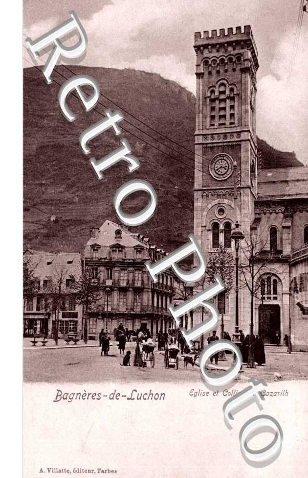 Eglise et Colline de Cazarilh