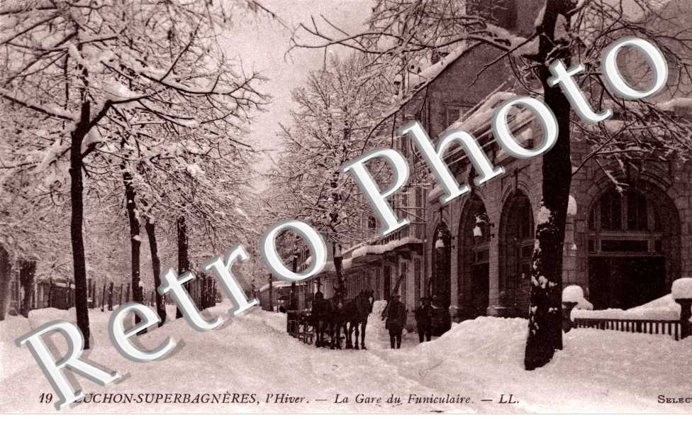 l'Hiver La gare du Funiculaire