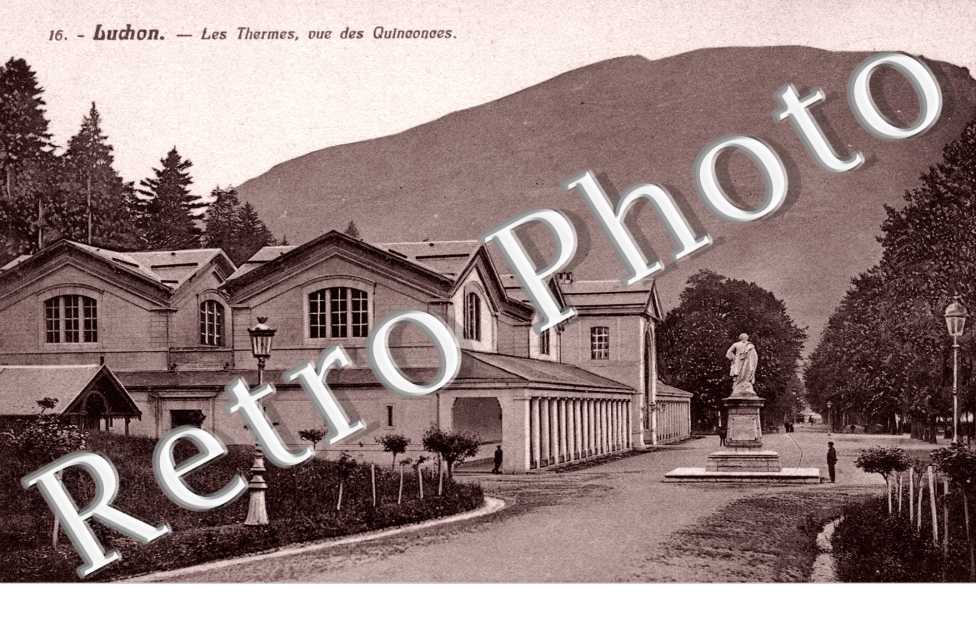  les thermes vue des quinconces