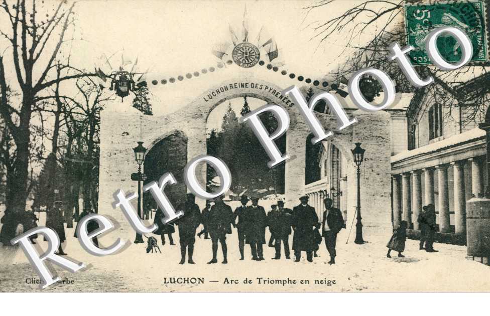 Arc de Triomphe en neige