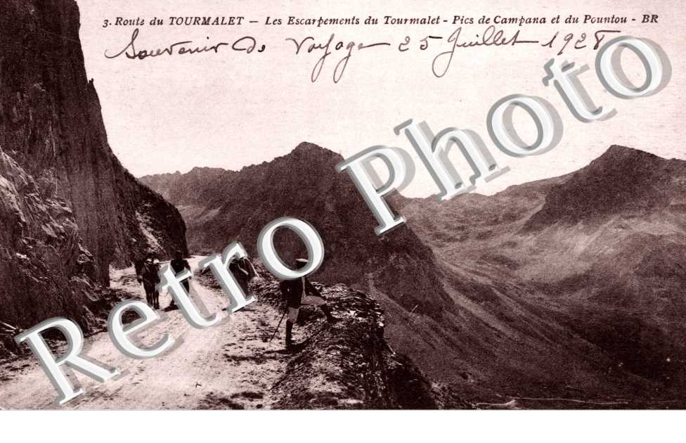 Route de Tourmalet - Pics de Campana et du pountou