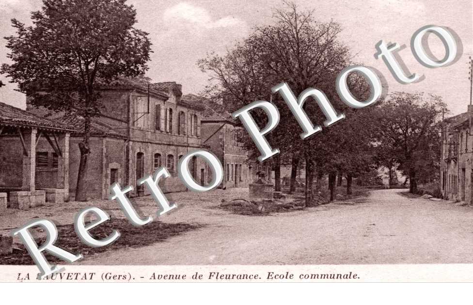 avenue de Fleurance, ecole communale