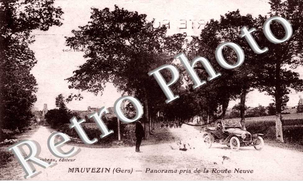 panorama pris de la route neuve (automobiles)
