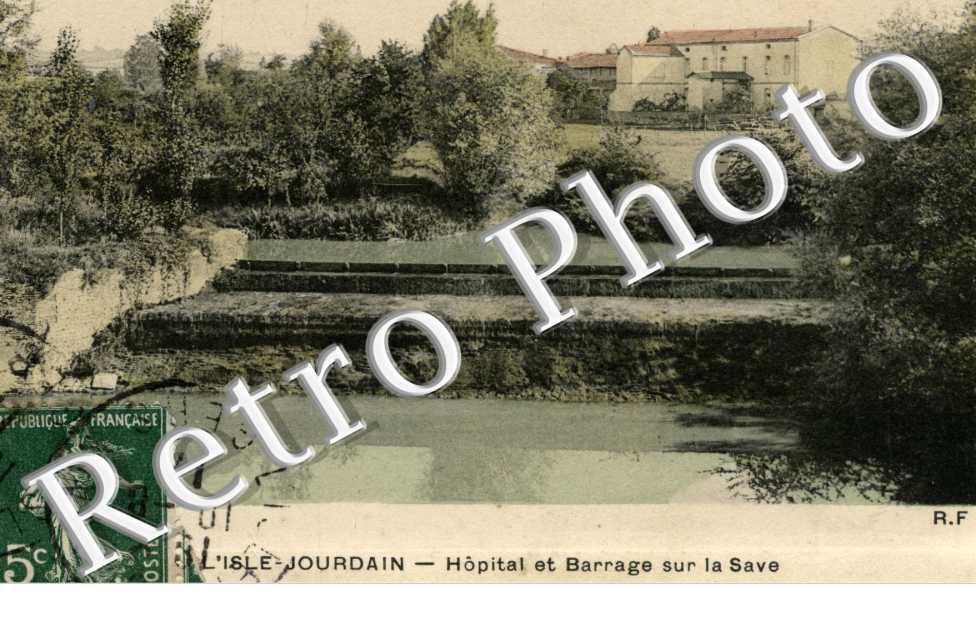 hopital et barrage sur la Save