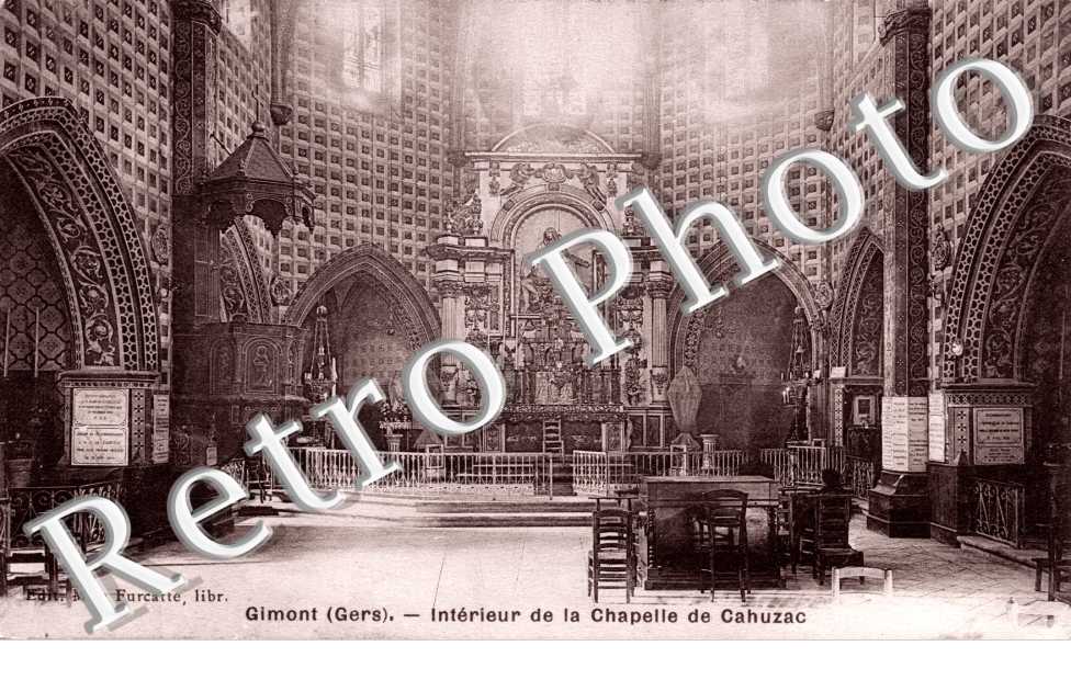 interieur de la chapelle de Cahuzac