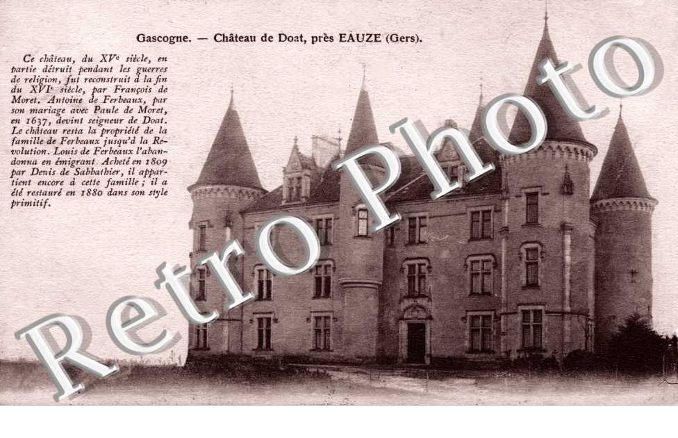 le Chateau  de Doat près Eauze